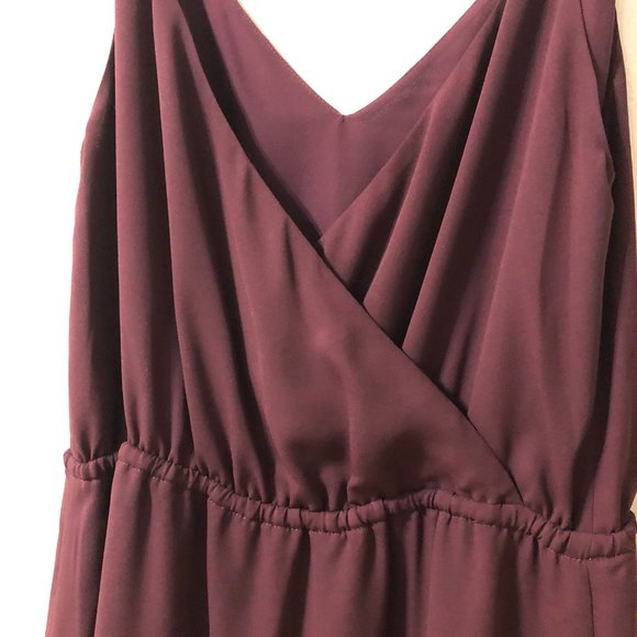 Short burgundy dress brand new - Picture 2 of 4